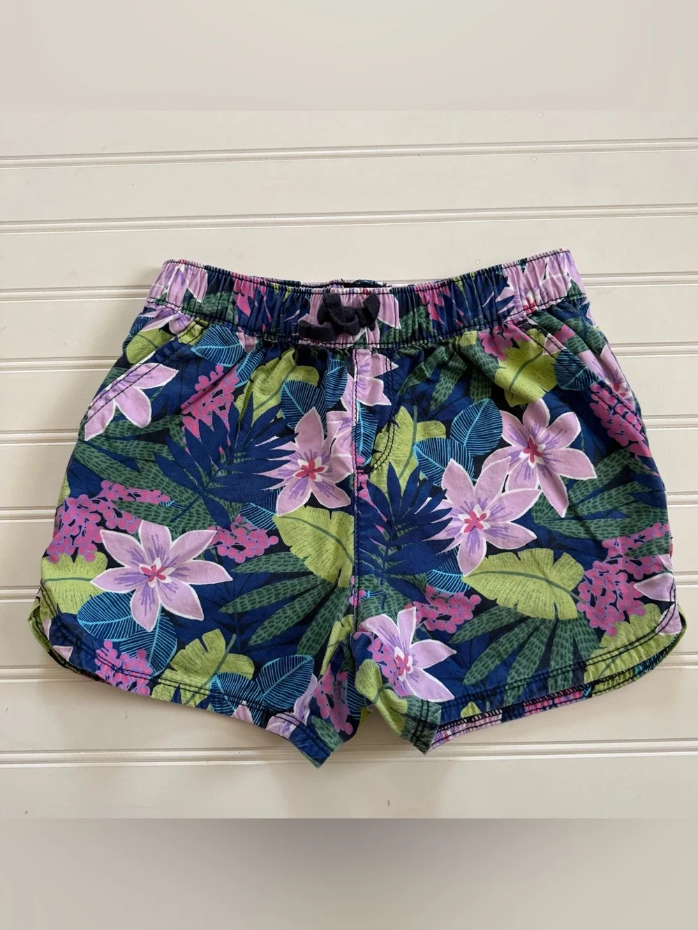 Lot of 2 The Children’s Place Tropical Print & Tie Dye Shorts Girls Size 10